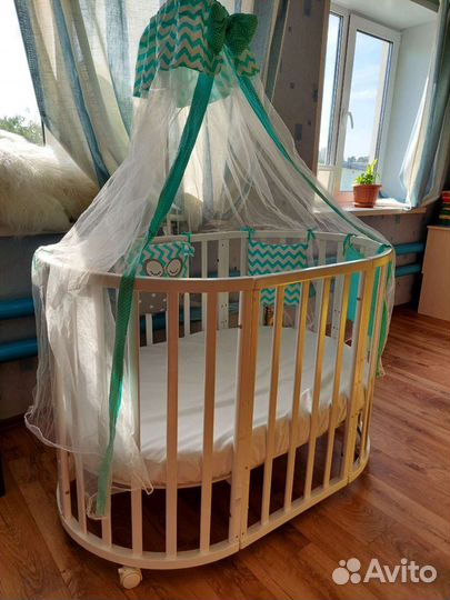 Детская кроватка трансформер