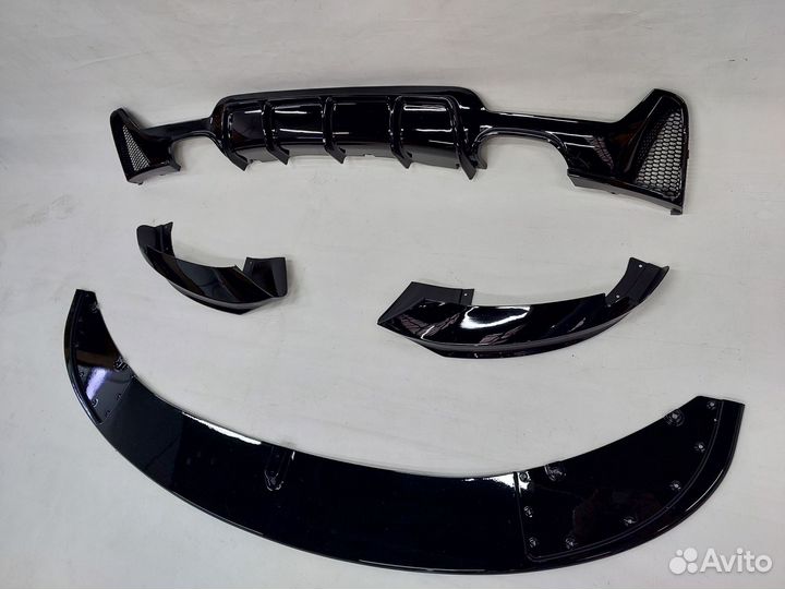 BMW F32 диффузор+губа перфоманс
