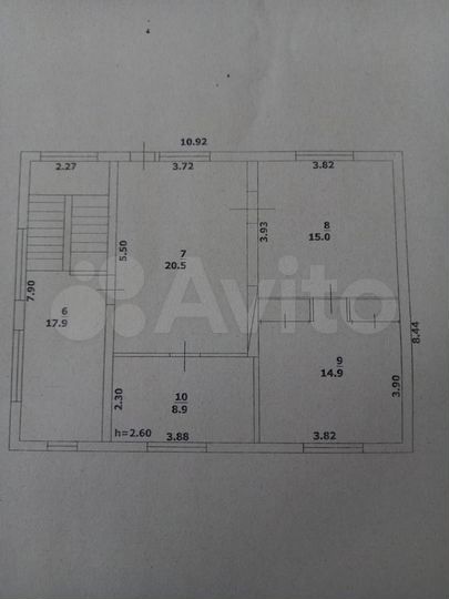Дом 153 м² на участке 10 сот.