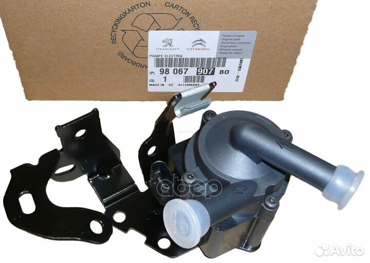 Помпа эл.citroen/peugeot C4 2005 9806790780