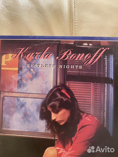 Karla Bonoff – Restless Nights -LP-Japan - EX+