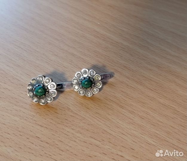 Серебряные серьги