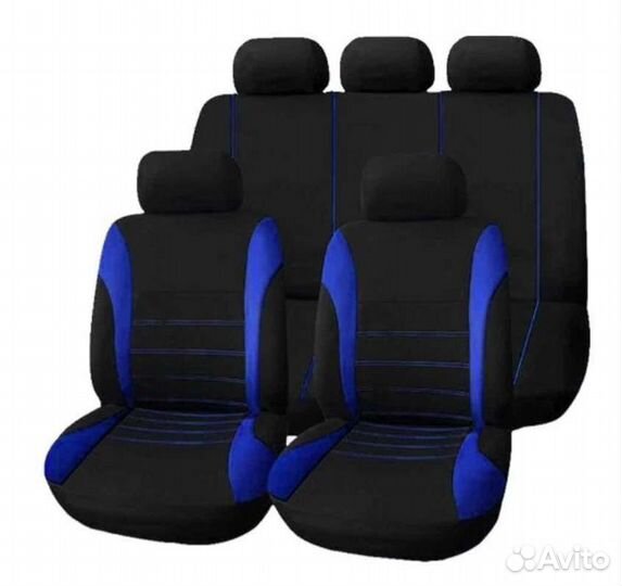Чехлы на сидения для автомобиля (три цвета)