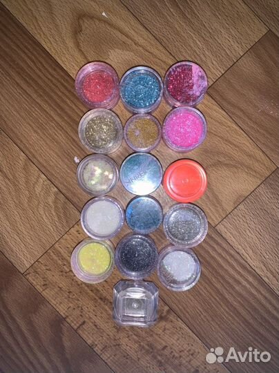 Набор глиттера для шеллака