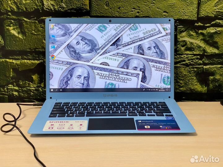 Ноутбук irbis Celeron N3350