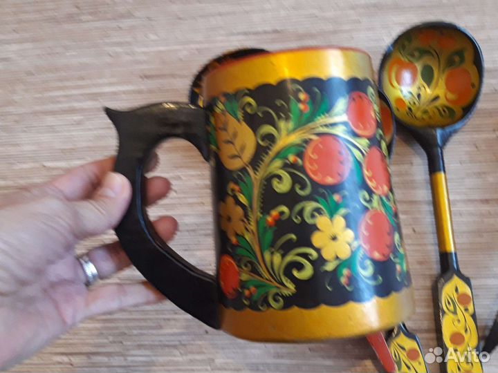 Хохлома. Посуда СССР