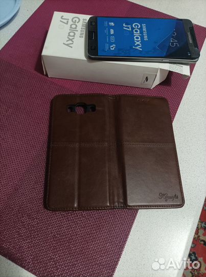 Чехол-книжка MyPads для Samsung Galaxy J7