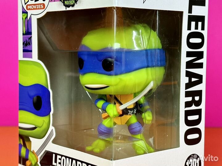 Funko Pop 1391 Leonardo (Tmnt Mutant Mayhem)