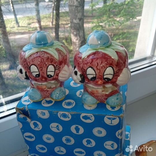 Наборы для специй новые, вазочки керамические