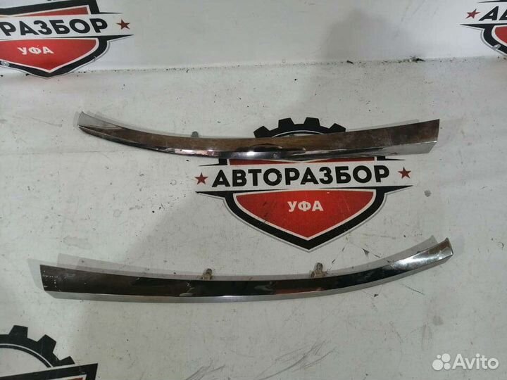 Молдинг решетки радиатора toyota camry 50 55 14-17