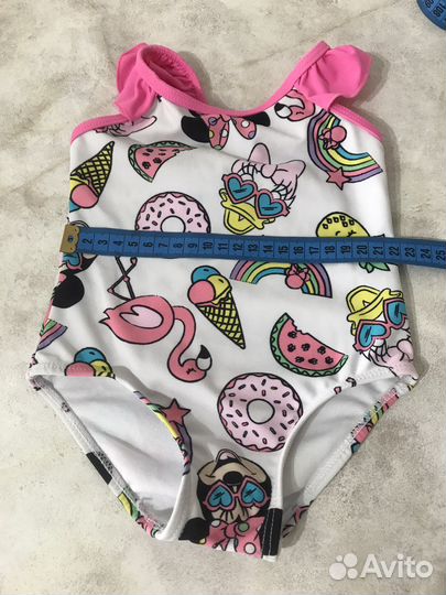 Купальник для девочки 68 74