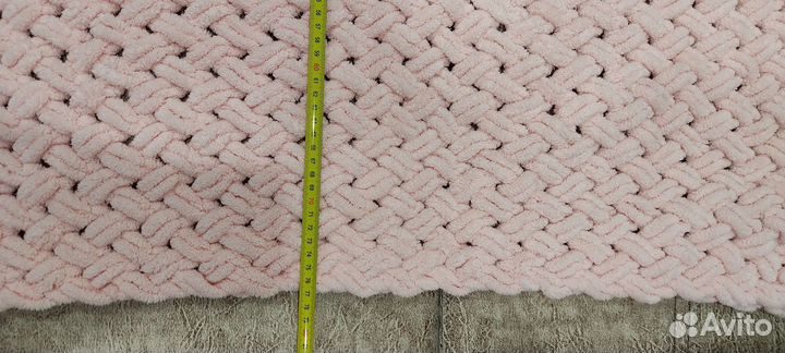 Плед детский вязаный