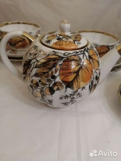 Сервиз чайный лфз мой сад СССР