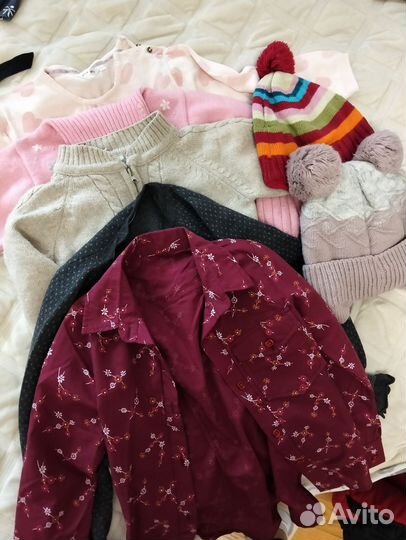Вещи пакетом девочке 116-128