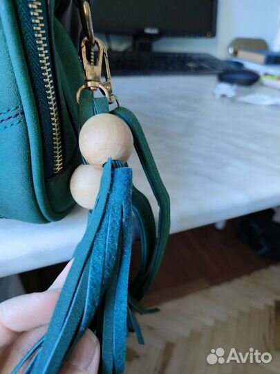 Сумка женская замшевая