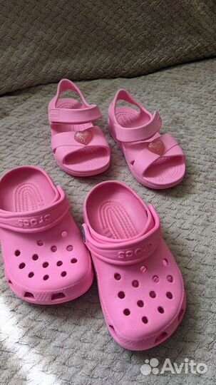 Crocs c8,с10 на девочку