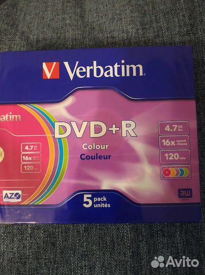 Диск DVD-R Verbatim 4.7Gb