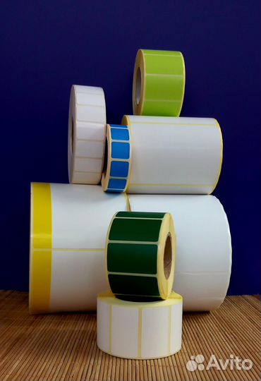 Этикетки эко, пгл, пп, пленка в рулонах