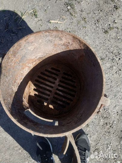 Печь буржуйка чугунная СССР