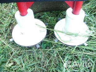 Роторная косилка на мотоблок