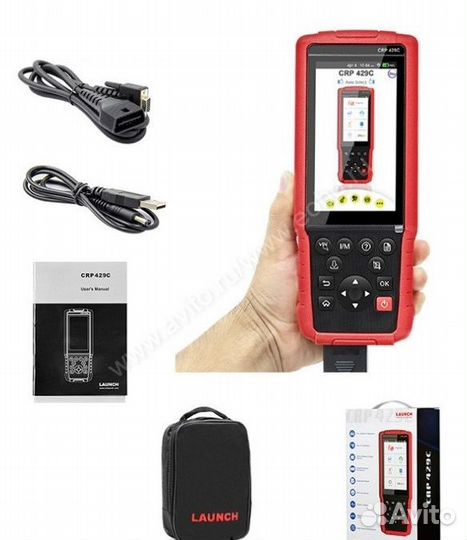 Сканер для диагностики Launch CRP-429C