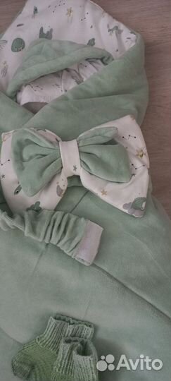 Конверт на выписку весенний