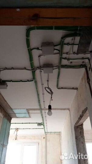 Электрика (электромонтажные работы) слаботочка