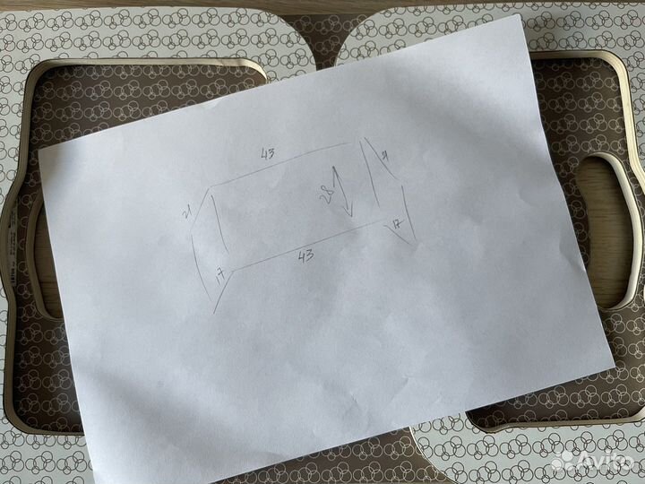 Подставка для ноутбука/планшета (IKEA)