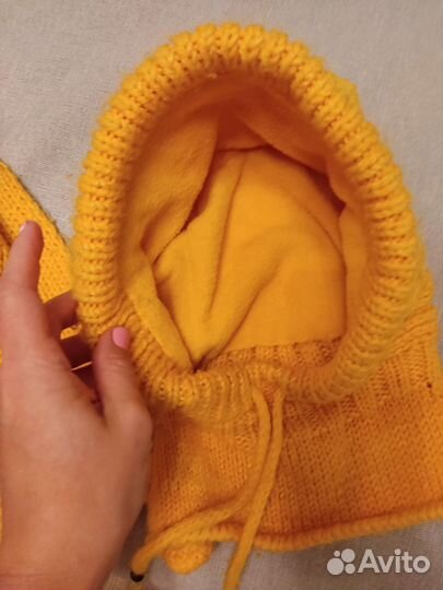 Комплект шапка, шарф