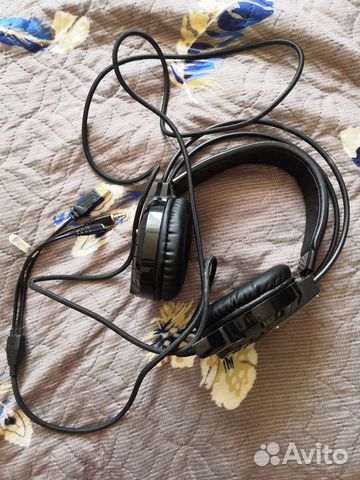 Игровые наушники с микрофоном