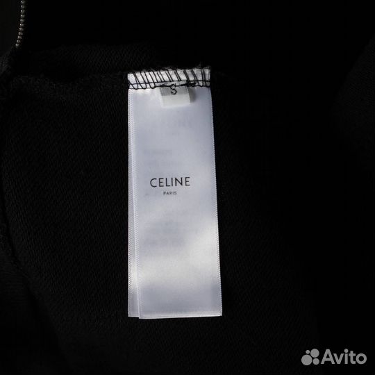 Зип худи Celine черная