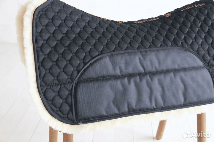 Вальтрап под седло вестерн из овчины