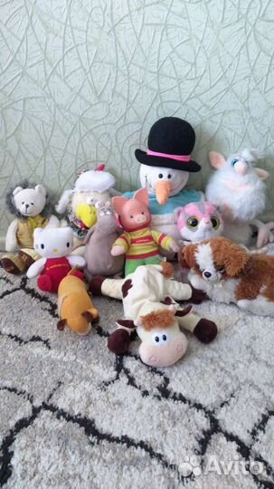 Мягкие игрушки пакетом