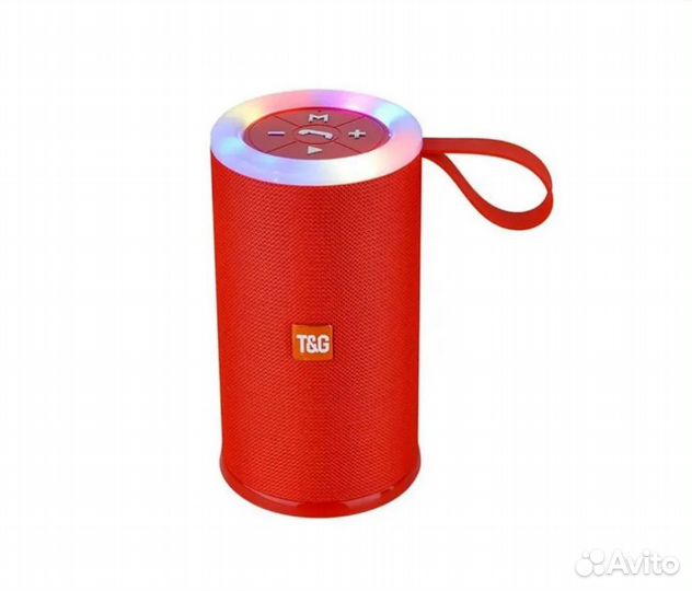 Портативная колонка Bluetooth с подсветкой Stereo