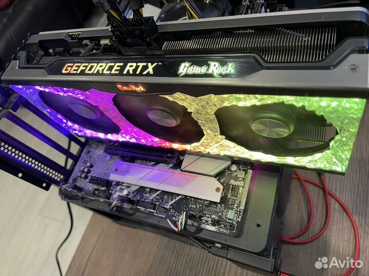 Видеокарта RTX 3070 ti Palit GameRock 8GB