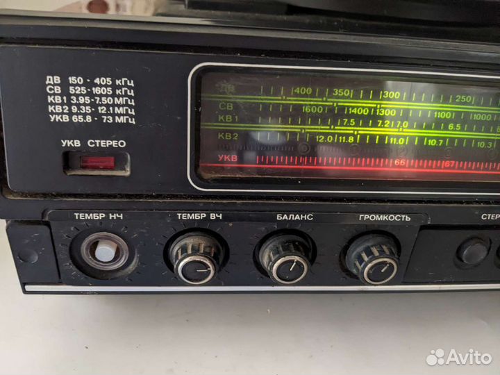 Проигрыватель винила вега 323 стерео