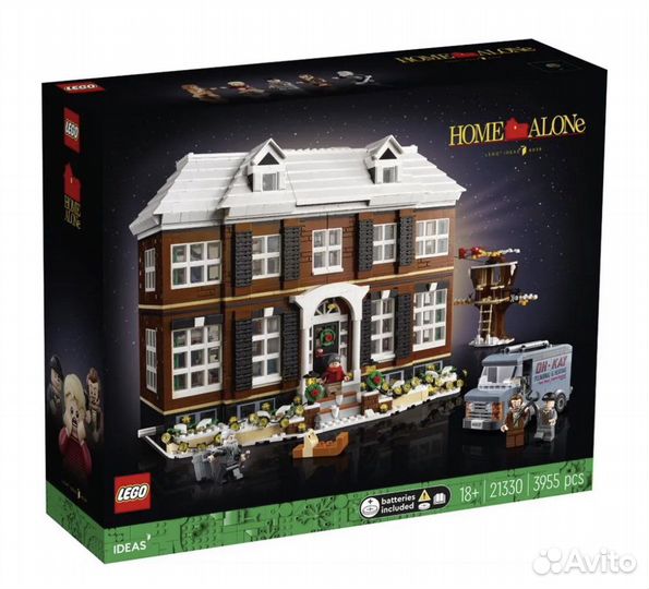 Lego 21330 один дома