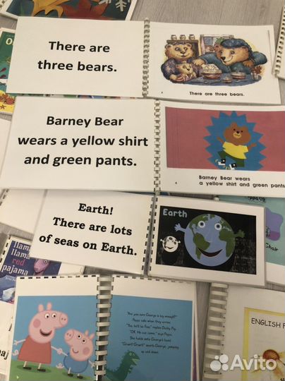Детские английские книги и игры