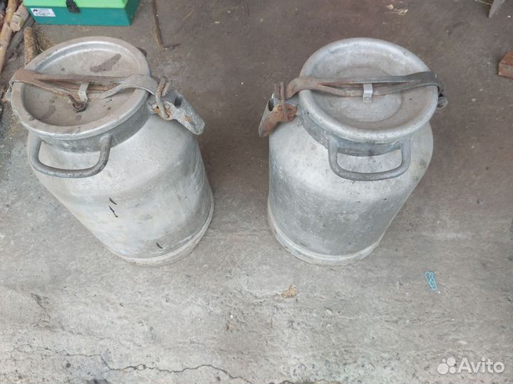 Алюминиевый бидон СССР 20л 1978года