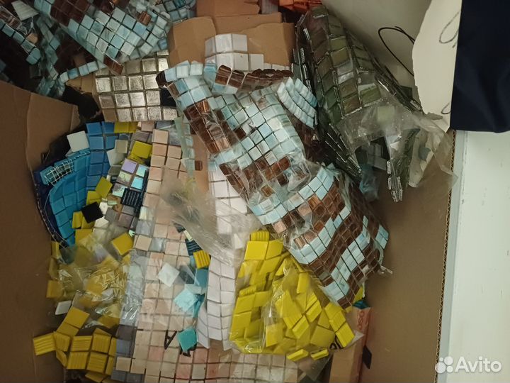Плитка мозаика остатки