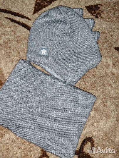 Шапка и снуд для мальчика