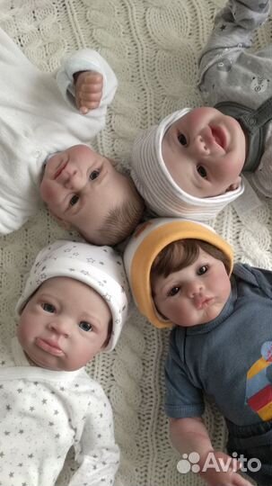 Куклы Реборн малыши 45-50 см