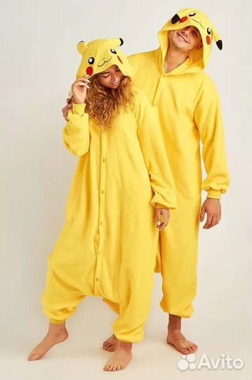 Пижама кигуруми пикачу