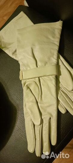 Перчатки BGN женские кожаные новые