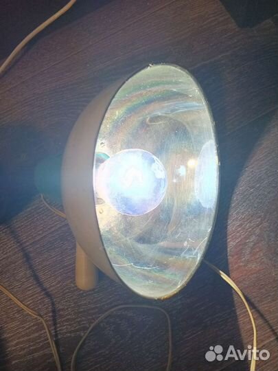 Лампа переноска, рефлектор медицинский,синяя лампа