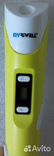 3Д-ручка + трафареты + набор пластика - зарядка