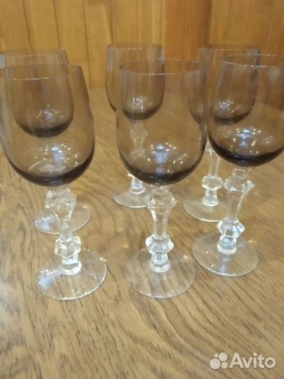 Фужеры богемия Чехия