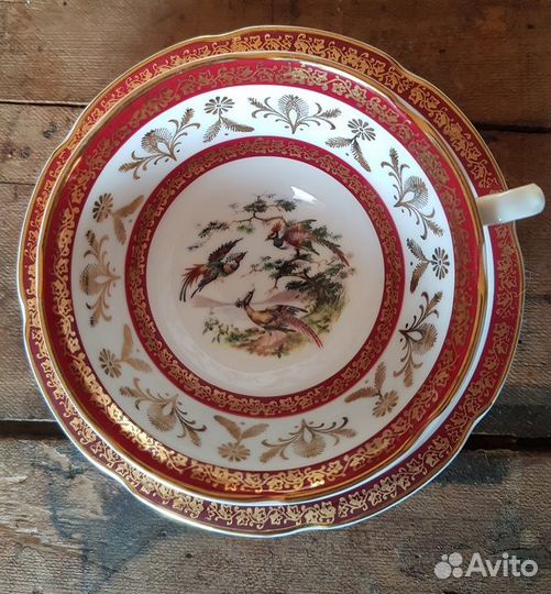 Чайное трио Royal Grafton винтаж Англия