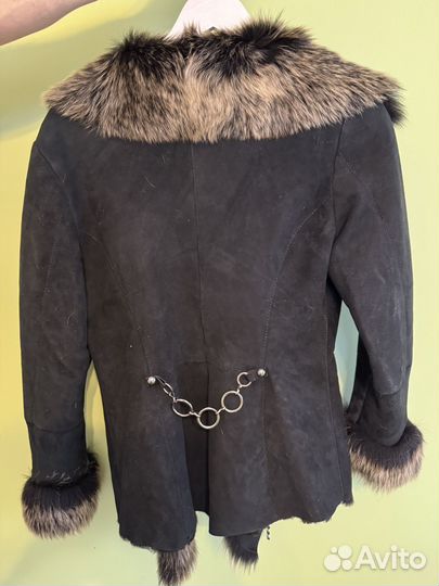 Дубленка натуральная женская новая 44 размер