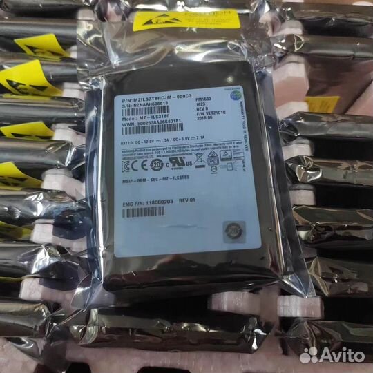 SSD Samsung PM1633 3.84Тб SAS